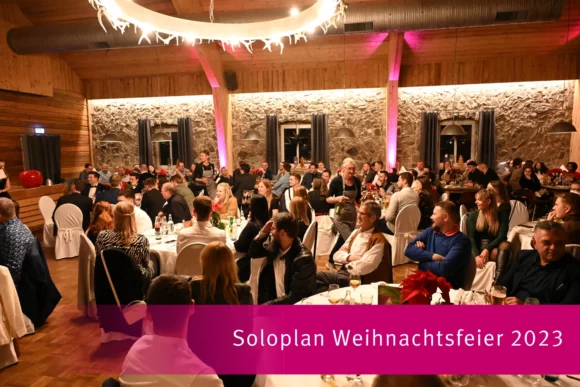 Weihnachtsfeier bei Soloplan