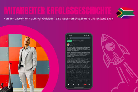Erfolgsgeschichte eines Mitarbeiters