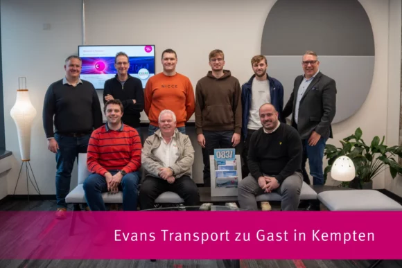 Evans Transport zu Besuch in Kempten