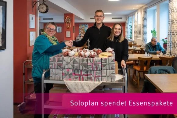 Weihnachtsgeschenke für die Wärmestube
