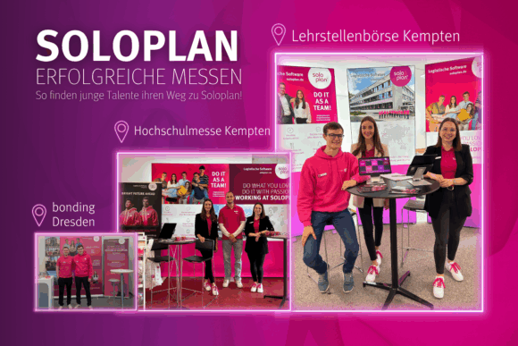 drei erfolgreiche Messen mit dem Team von Soloplan