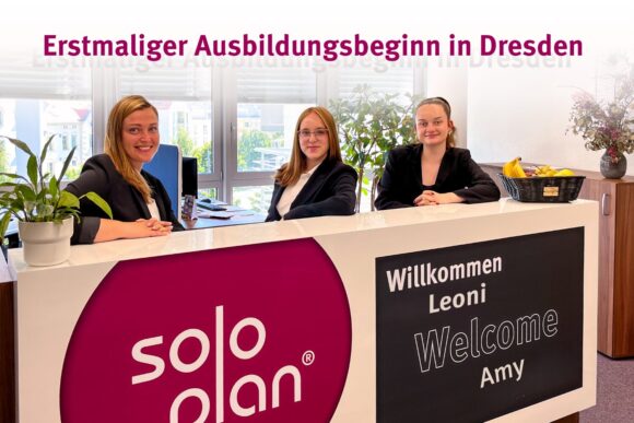 Beginn der Ausbildung in Dresden