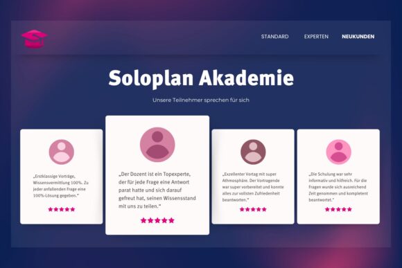 Soloplan Akademie Feedback